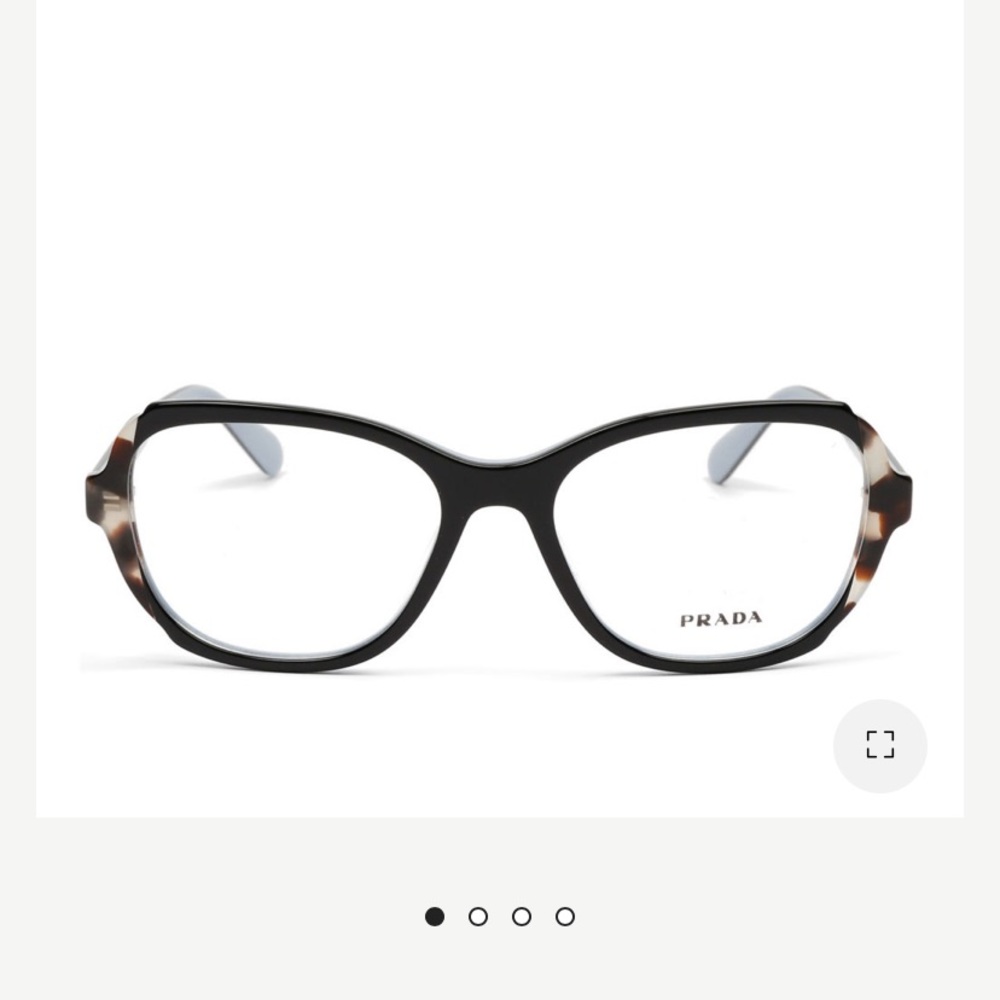 Prada Eyeglass VPR 03V Frame. Great condition. Brown, black  color.